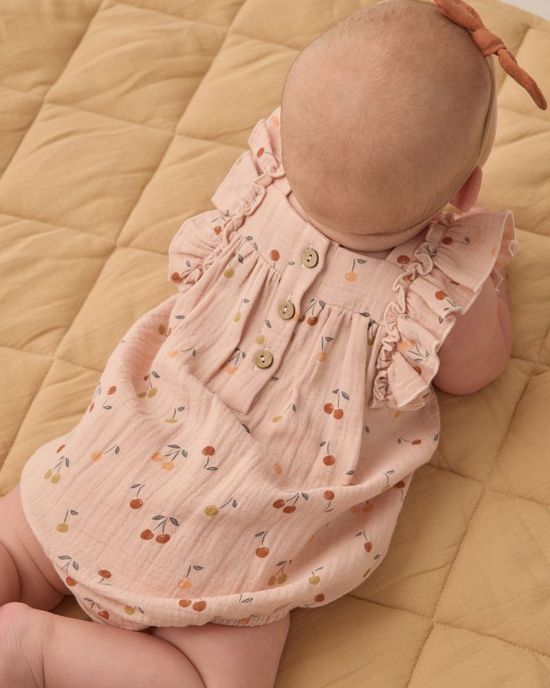 Maya Romper || Cherries by Quincy Mae