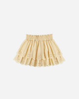 Rose Mini Skirt || Lemon by Rylee + Cru