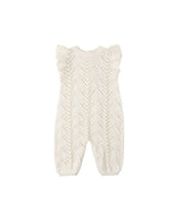 Mira Knit Romper || Natural by Quincy Mae