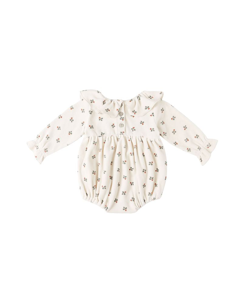 Wendy Romper || Holly Berry by Quincy Mae
