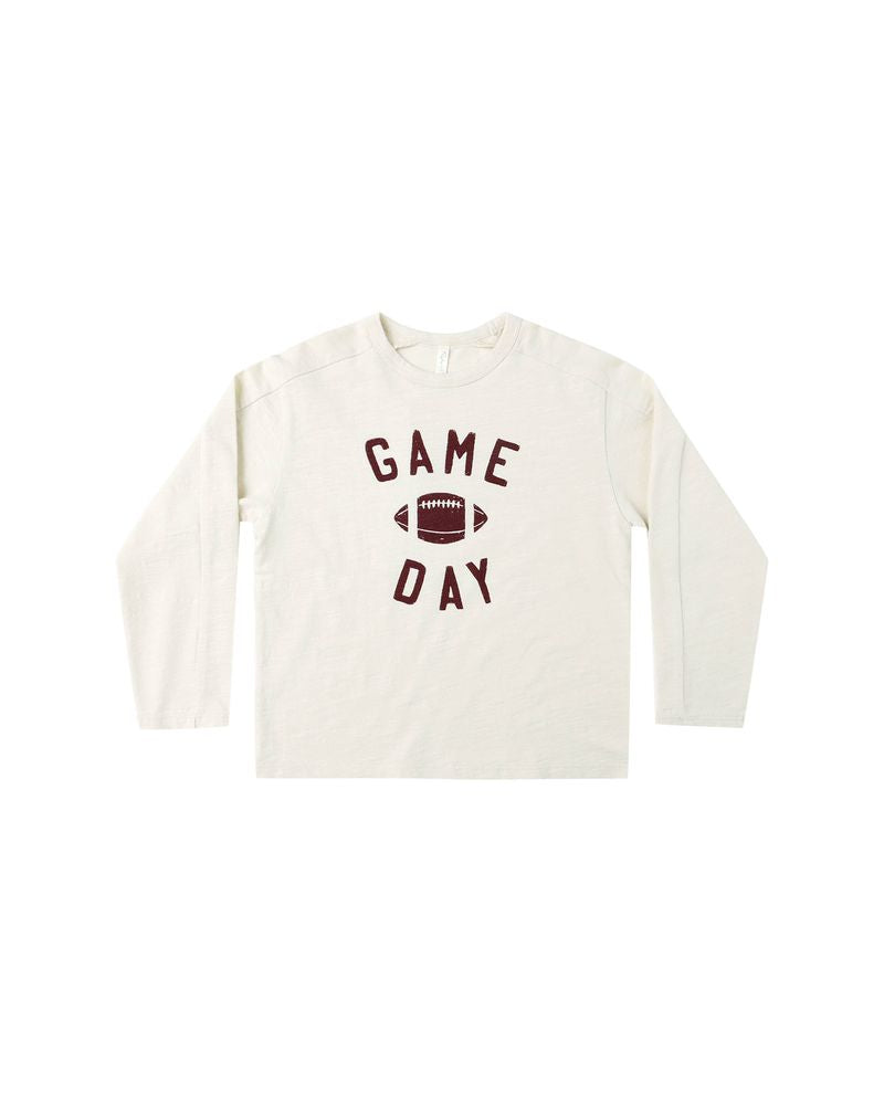 Long Sleeve Paneled Tee || Game Day by Rylee + Cru
