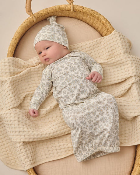Waffle Baby Blanket || Natural by Quincy Mae