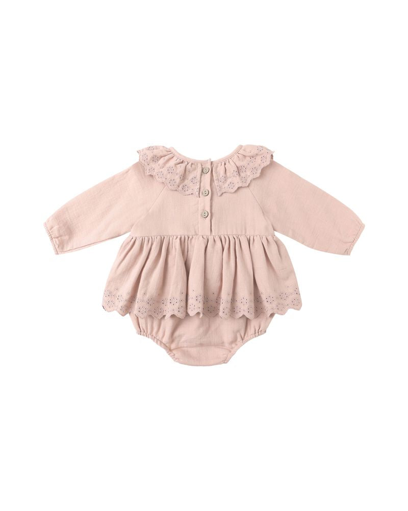 Thalia Romper || Rose by Quincy Mae