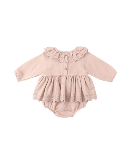 Thalia Romper || Rose by Quincy Mae