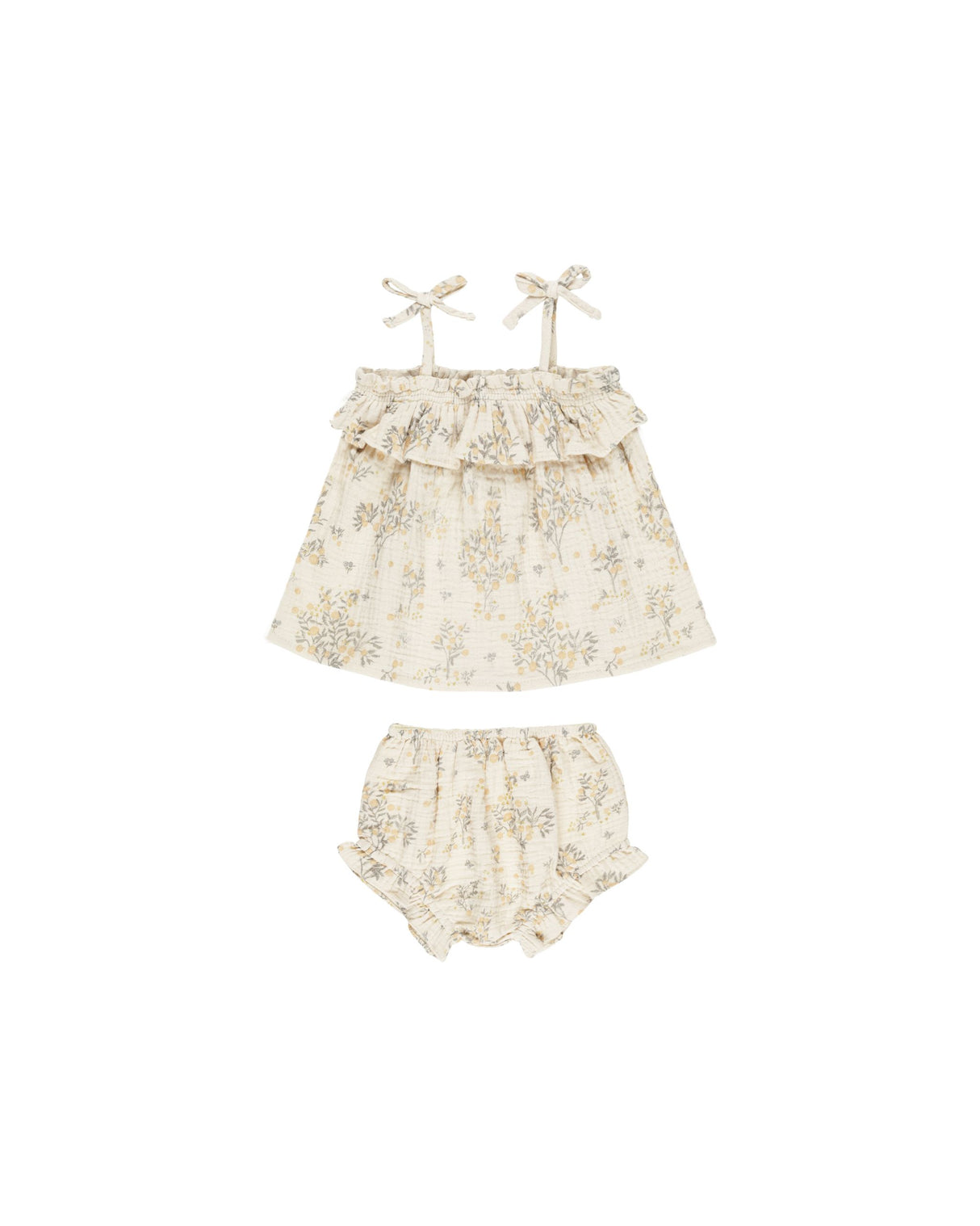 Ruffle Tube Top Set || Citrus Grove by Rylee + Cru