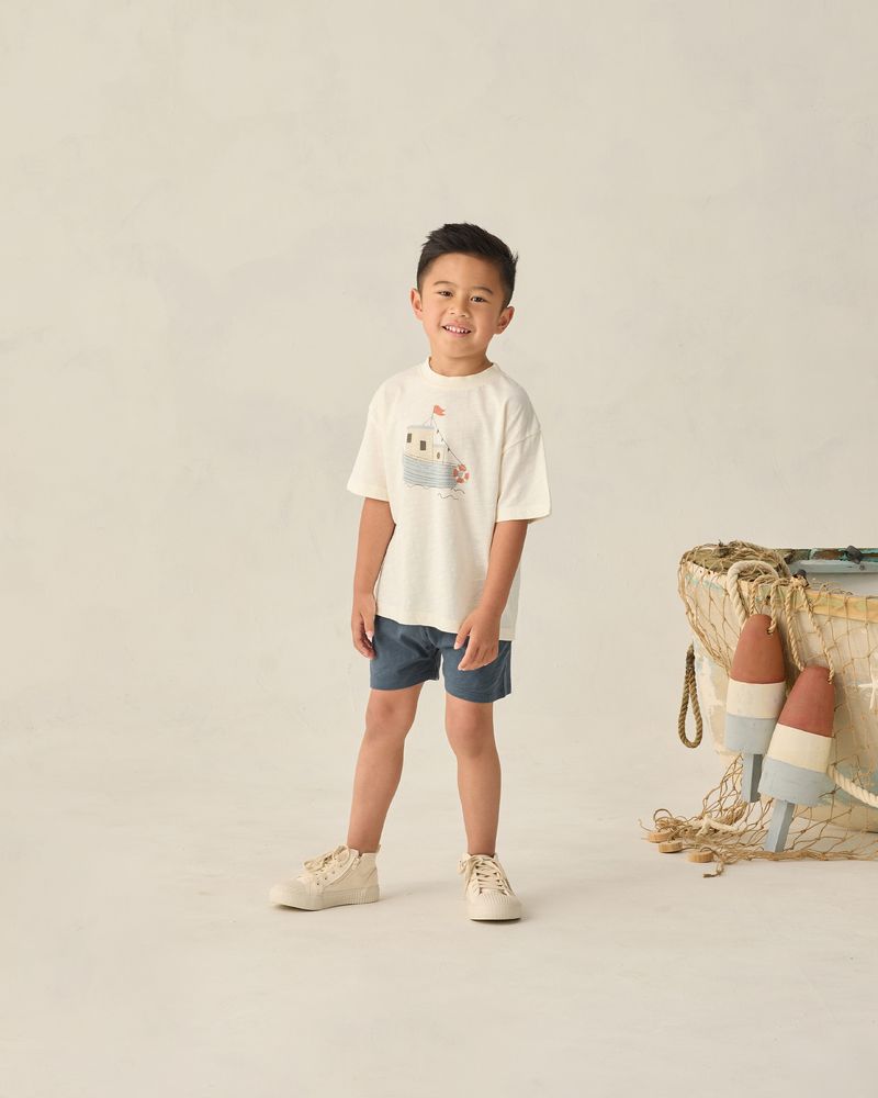 Relaxed Tee || Tug Boat by Rylee + Cru