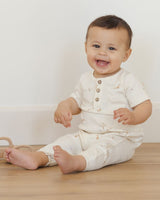 Short Sleeve Jumpsuit || Fox Land by Quincy Mae