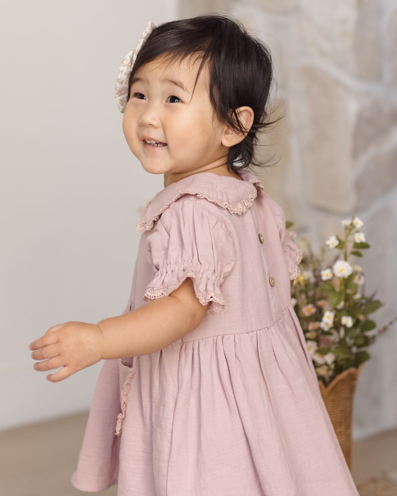 Marisol Dress || Mauve by Quincy Mae