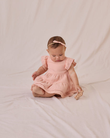 Lily Dress || Melon by Quincy Mae