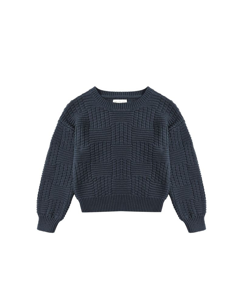 Aspen Sweater || Navy by Rylee + Cru