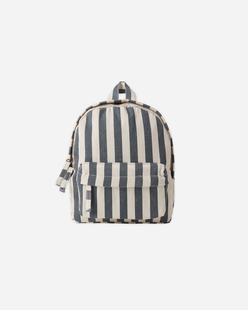 Mini Backpack || Navy Stripe by Rylee + Cru