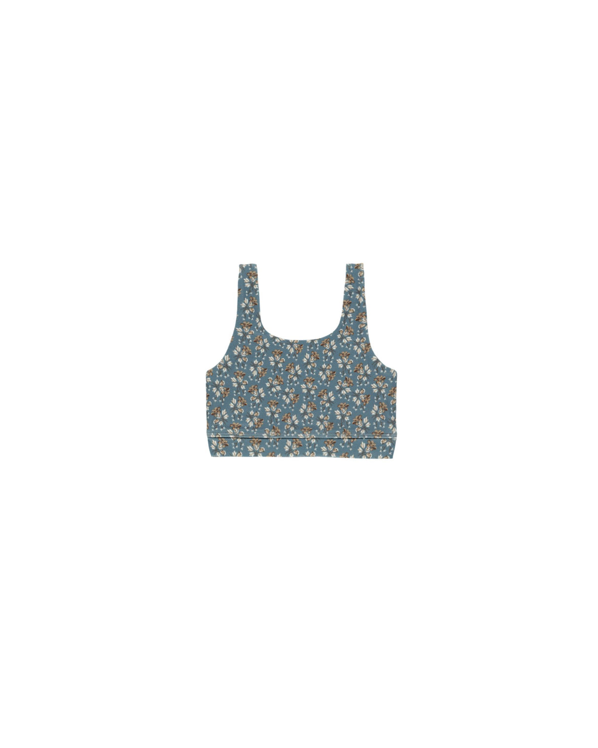 Swift Sports Bra || Blue Floral by Rylee + Cru