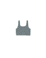 Swift Sports Bra || Blue Floral by Rylee + Cru