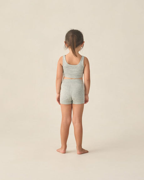 Swift Sports Bra || Heathered Sea Green by Rylee + Cru