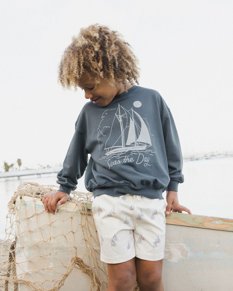 Sweatshirt || Seas The Day by Rylee + Cru