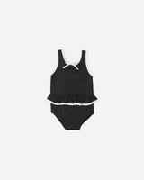 Skirted One-Piece || Black by Rylee + Cru