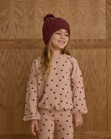 Spongey Knit Set || Polka Dot by Rylee + Cru