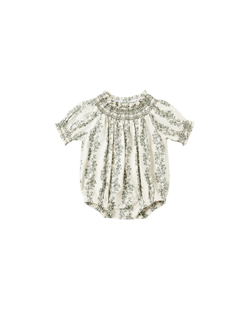 Ada Romper || Green Vines by Rylee + Cru
