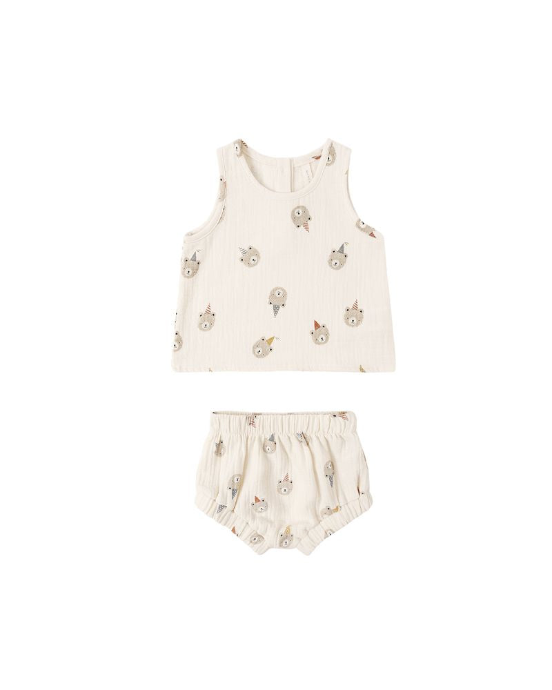 Woven Tank Set || Party Bears by Quincy Mae