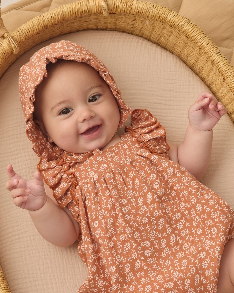 Maya Romper || Poppy Floral by Quincy Mae