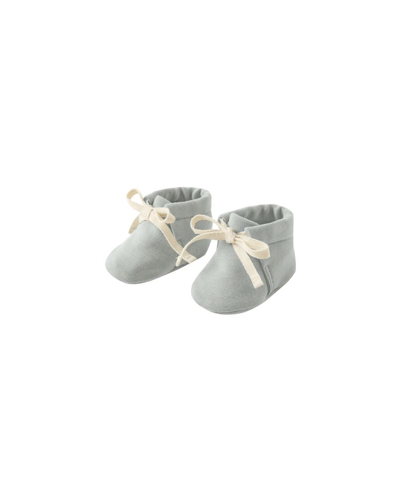 Baby Booties || Steel Blue by Quincy Mae