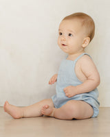 Thomas Romper || Chambray by Quincy Mae