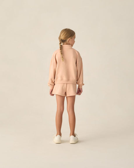Half Zip Sweatshirt || Melon by Rylee + Cru