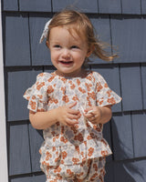 Butterfly Top & Bloomer Set || Americana Floral by Rylee + Cru