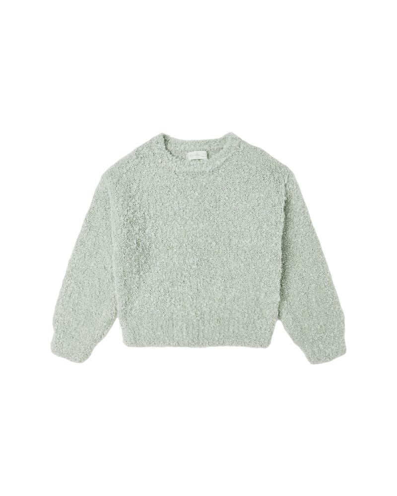 Aspen Sweater || Pistachio Boucle by Rylee + Cru