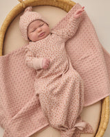 Waffle Baby Blanket || Blush by Quincy Mae