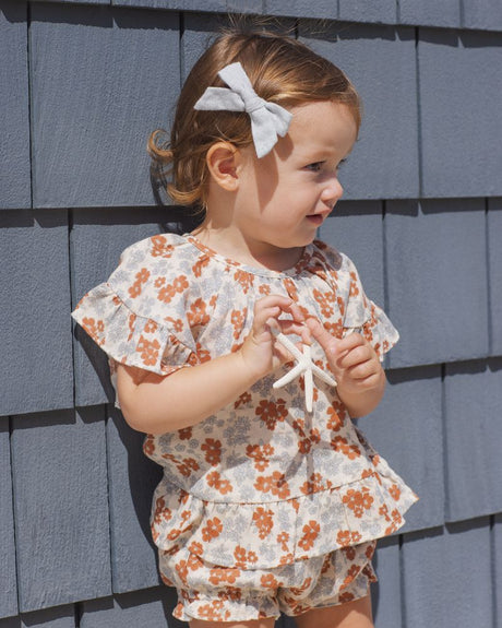 Butterfly Top & Bloomer Set || Americana Floral by Rylee + Cru