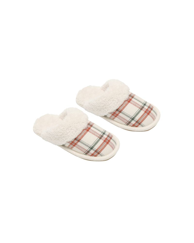 Slippers || Holiday Flannel by Rylee + Cru