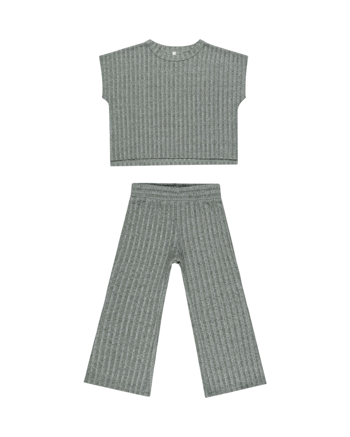Cozy Rib Knit Set || Eucalyptus by Rylee + Cru
