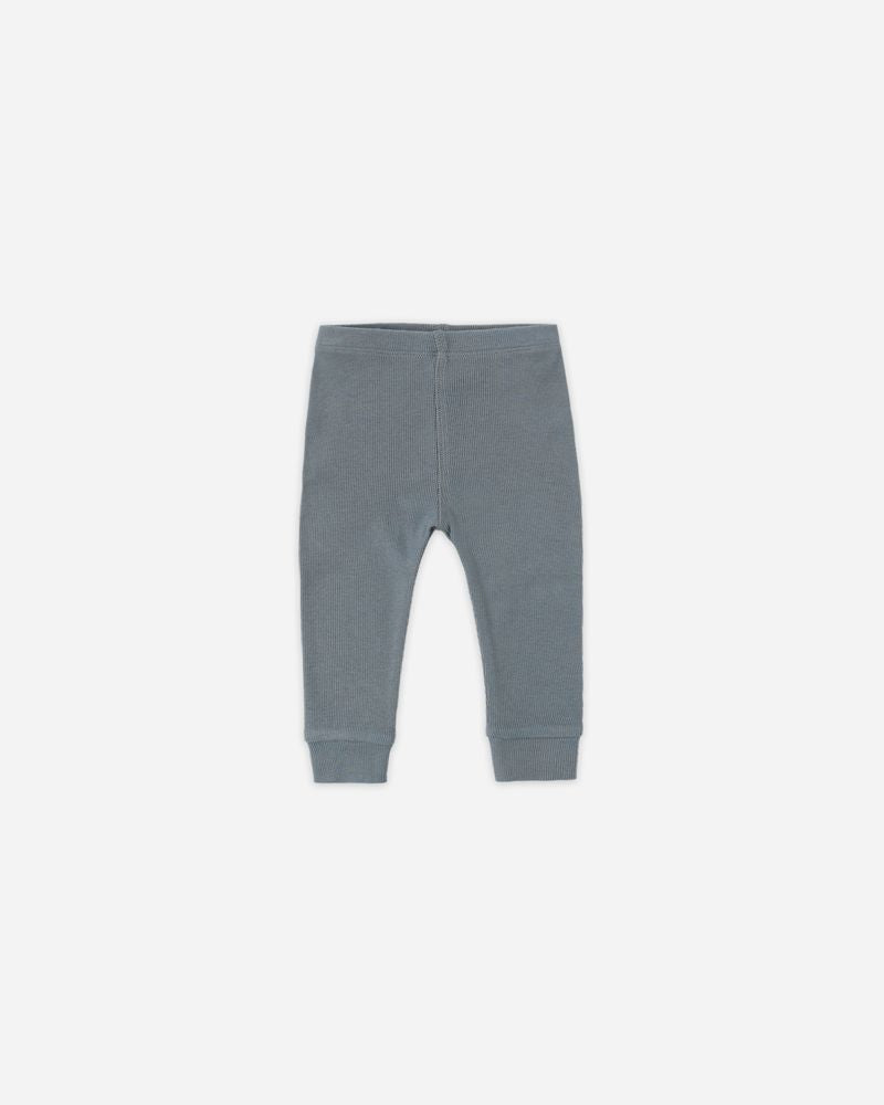 Ribbed Legging || Ocean by Quincy Mae