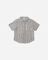 Collared Short Sleeve Shirt || Wavy Stripe by Rylee + Cru