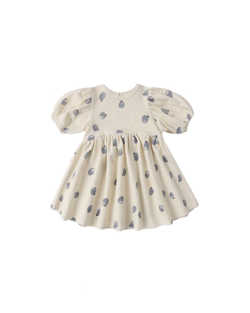Darla Dress || Blueberries by Quincy Mae