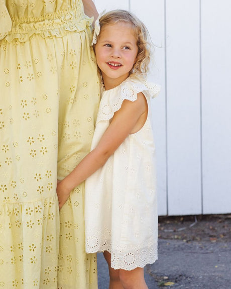 Marina Dress || Ivory by Rylee + Cru
