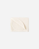 Waffle Baby Blanket || Natural by Quincy Mae