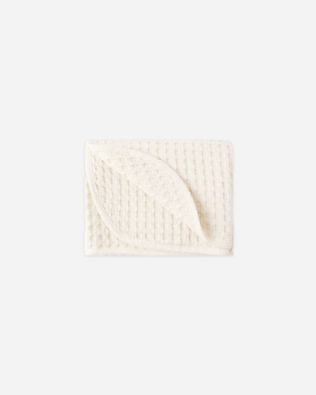Waffle Baby Blanket || Natural by Quincy Mae