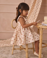 Cindy Dress | Red Hearts by Noralee