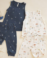 Tank + Slouch Pant Set || Beach Day by Rylee + Cru