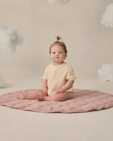 Relaxed Bubble Romper || Natural by Quincy Mae