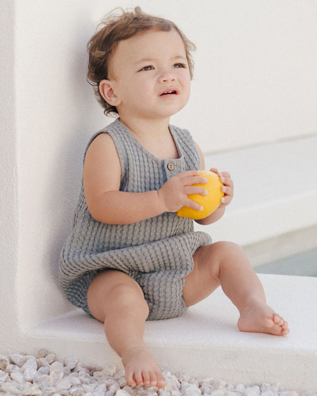 Beau Romper || Eucalyptus by Rylee + Cru