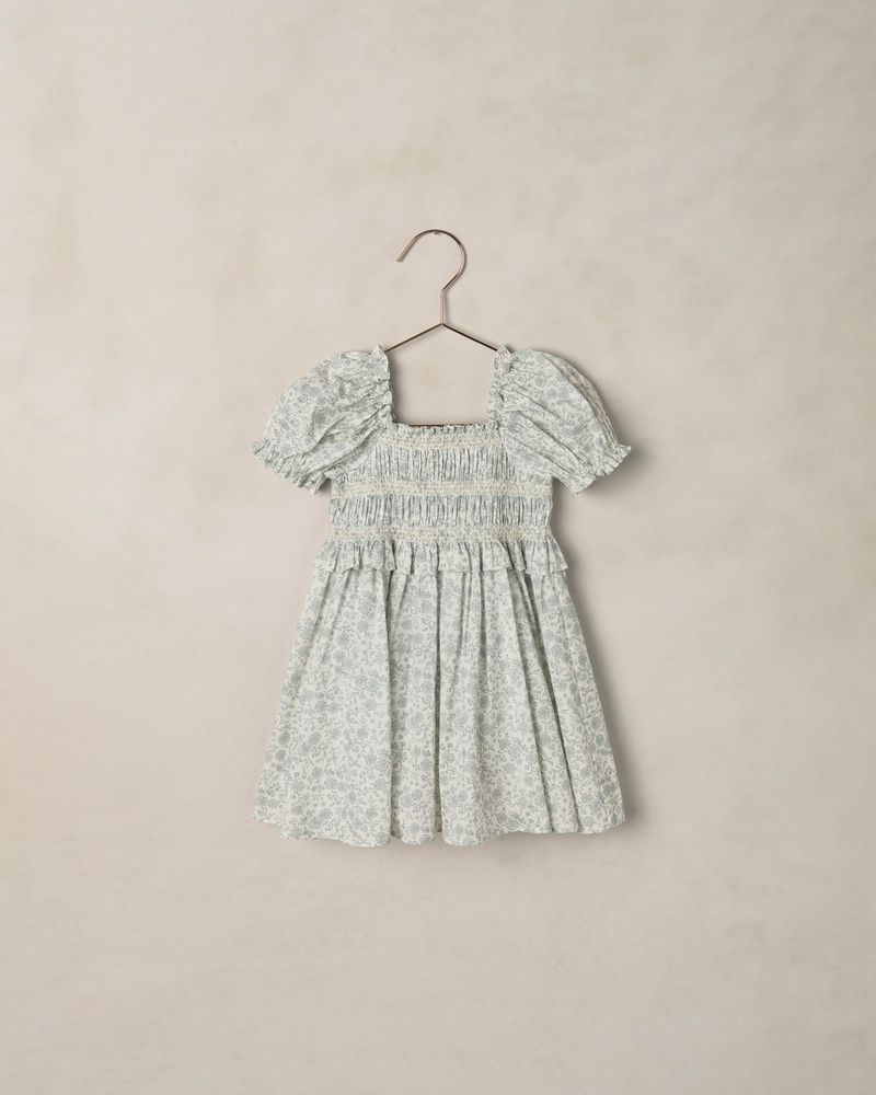 Olivia Dress | Sky Floral by Noralee