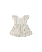 Lila Romper || Blue Floral by Rylee + Cru