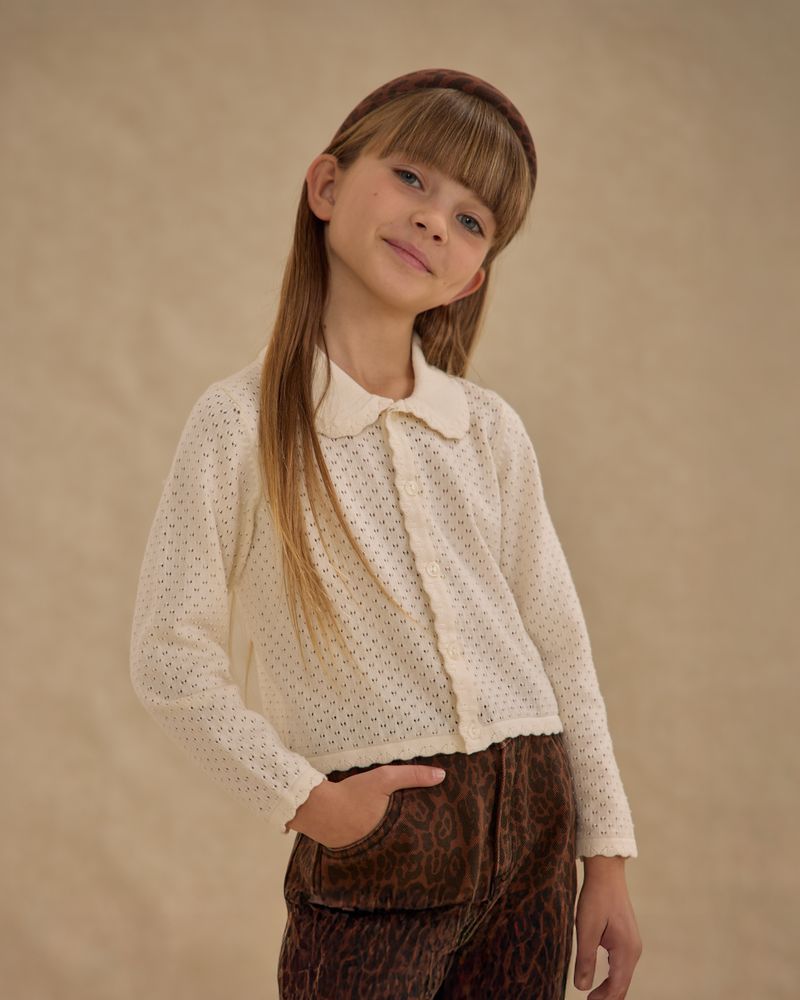 Rio Cardigan || Ivory by Rylee + Cru