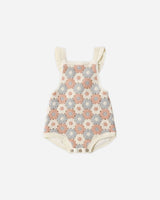 Crochet Romper || Blue, Light Pink, Ivory by Rylee + Cru
