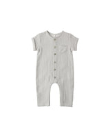 Charlie Jumpsuit || Sage Gingham by Quincy Mae
