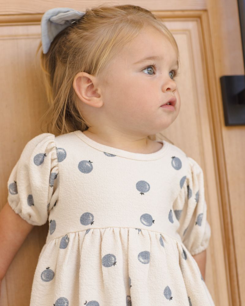 Darla Dress || Blueberries by Quincy Mae