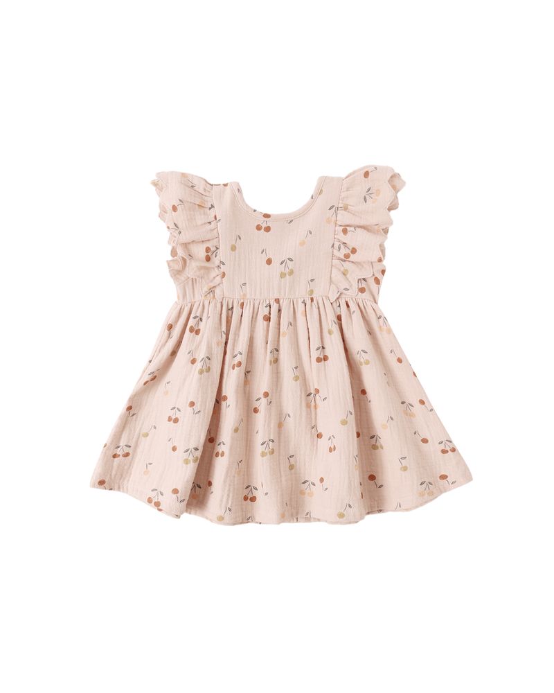 Alina Dress || Cherries by Quincy Mae